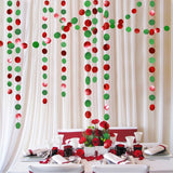 HULIANFU Merry Christmas Decorations for Home 4M Twinkle Star Paper Garland New Year  Noel ChristmasTree Ornaments Kerst  Navidad