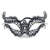 HULIANFU Male Female Phantom Gold Skull Venetian Metal Costume Masquerade Party Mask Laser Cut Halloween Prom Cosplay Wedding Ball Masks