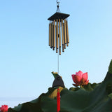 HULIANFU Outdoor Living Wind Chimes Yard Garden Tubes Bells Copper Antique Windchime Wall Hanging Home Decor Decoration wind chimes