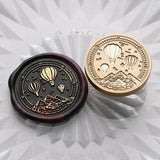 HULIANFU Sealing Wax Seal stamp Classic Diy Retro Metal Card making Wax seal Stamp Handcrafts Wedding Invitations Tools