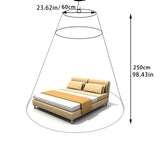 HULIANFU Summer Hung Dome Mosquito Net Breathable Children Kids Bedding Mosquito Net Baby Girls Bed Cover Bed Canopy