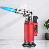 HULIANFU Metal Windproof Turbo Gas Lighters Smoking Accessories Kitchen Cooking Jewelry Welding Cigarettes Lighters Gadgets For Men