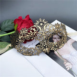 HULIANFU Lace Mask Female Half Face Black Eye Mask White Halloween Mask Party Masquerade Child Mask