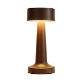 HULIANFU Retro Bar Coffee Table Lamp LED Desktop Night Light Rechargeable Touch Sensor Wireless Restaurant Bedroom Decor Lighting Fixture