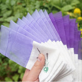 HULIANFU Portable Flowers Printing Beautiful Fragrance Lavender Sachet Bag Lavende Sachet Bags for Seeds Dry Flowers Sachet Bags Portable