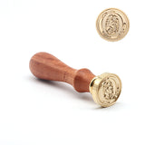 HULIANFU Retro Wood Stamp Classic 26 Letter A-z Alphabet Initial Sealing Wax Seal Stamp Ancient Seal Post Decorative Antique Stamp Gifts