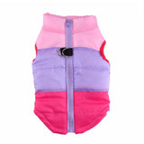HULIANFU Winter Warm Pet Clothes For Small Dogs Windproof Pet Dog Coat Jacket Padded Clothing for Yorkie Chihuahua Puppy Cat Outfit Vest
