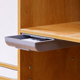 HULIANFU Self Stick Pencil Tray Desk Table Storage Drawer Organizer Box Under Desk Stand Self-adhesive under-drawer storage box