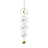 HULIANFU Prism Suncatcher,Hanging Window Crystals,Rainbow Light Catcher,Crystal Sun 50mm Catcher,Summer Gift,Octagon Beads