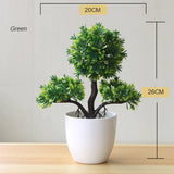 HULIANFU Mini Artificial Aloe Plants Bonsai Small Simulated Tree Pot Plants Fake Flowers Office Table Potted Ornaments Home Garden Decor