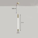 HULIANFU Nordic creative LED Pendant lamp 360 ° glow Bedroom Bedside Art Single Head lamp Postmodern Hanging light Luxury Circular lamp