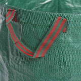 HULIANFU Large Capacity Heavy Duty Garden Waste Bag Durable Reusable Waterproof PP Yard Leaf Weeds Grass Container Storage 120L/300L/500L