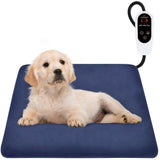 HULIANFU Pet Electric Heating Pad Blanket Pet Dog Cat Winter Warmer Pad Waterproof Adjustable Temperature Dog Mats with Light indication