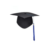 HULIANFU NEW High Quality Adult Bachelor Graduation Caps With Tassels University Bachelors Master Doctor Academic Hat Mortar Board