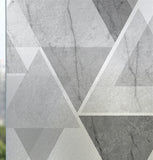 HULIANFU Landscape pastoral pattern window frosted glass sticker opaque toilet anti-lighting bathroom film anti-peep shading window paper