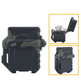HULIANFU Tactical Kitchen Lighters Shell Storage Case Container Organizer Holder For Zippo Inner Tank Outdoor Camping Survival Tool Nylon