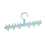 HULIANFU Magic 9-hole Support Circle Clothes Hanger Clothes Drying Rack Multifunction Plastic clothes rack Home Storage Hangers
