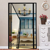 HULIANFU Summer Magnetic Curtains Screen Mesh On The Door Mosquito Net Anti Fly Insect Door Mesh Automatic Closing Size Can Be Customized