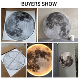 HULIANFU Modern LED Wall Lamp Moon Indoor Lighting For Bedroom Living Hall Room HOME Decoration Fixture Lights decorate Lusters Lamps