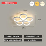HULIANFU Modern Led Aisle Light Ceiling Lights Cloakroom Corridor Balcony Foyer  Ceiling Lamp Acrylic Decoration Home Lustering Luminaire