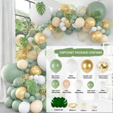 HULIANFU Macaron Balloons Garland Arch Rose Gold Confetti Ballon Wedding Birthday Baloon Birthday Party Decor Kids Baby Shower