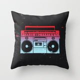 HULIANFU Super Hot Game Fans Video Gamepads Cushion Cases Retro Games Decorative Pillows Case Livingroom Sofa Couch Bed Car Throw Pillows