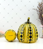 HULIANFU Pumpkin Kusama Yayoi  Artist Modern Sculpture Polka Dot Art home interior Decorations office arts wedding christmas