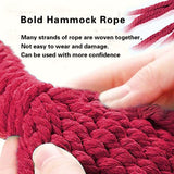 HULIANFU Outdoor Hammock Portable Garden Hammock Sports Home Travel Camping Swing Canvas Stripe Hang Bed Hammock Double Single People