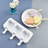 HULIANFU Silicone Ice Cream Mold Magnum Silicone Mold DIY Fruit Juice Ice Pop Cube Maker Ice Tray kitchen Baking Accessorie Popsicle Mold