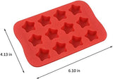 HULIANFU Silicone Ice Cube Trays, Reusable Chocolate Molds Candy Molds, Silicone Baking Mold for Cake Decoration Soap Crayons