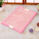HULIANFU Training Pads Toilet for Puppies and Small Pets Square Pet Training Toilet with Tray for Small Dogs Potty Pet Supplies