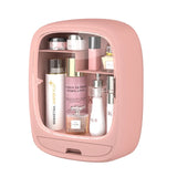 HULIANFU New Bathroom Wall-mounted Makeup Storage Box without Punching Large-capacity Jewelry Cosmetic Storage Box