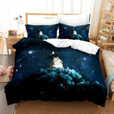 HULIANFU MY NEIGHBOUR TOTORO 3d Printed Bedding Set Duvet Cover Set with Pillowcase Twin Full Queen King Comforter Cover Sets Bedclothes