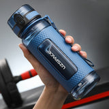 HULIANFU UZSPACE Sport Water Bottles BPA Free Portable Gym Anti-fall Leak-proof Large Capacity Fitness Kettle Tritan Plastic Drink Bottle