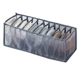 HULIANFU Underwear Bra Organizer Storage Box Drawer Closet Organizers Divider Boxes For Underwear Scarves Socks Bra