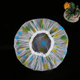 HULIANFU Waterproof Bath Hat Thickened Waterproof And Oil Fume Cap Women Spa Hair Salon Supplies Shower Cap Bathroom Accessories