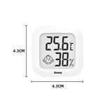 HULIANFU Mini LCD Digital Thermometer Hygrometer Indoor Room Electronic Temperature Humidity Meter Sensor Gauge Weather Station for Home