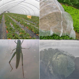 HULIANFU Large Garden Crop Plant Protection Net Netting Bird Net Pest Insect Animal Vegetable Care Big Mesh Nets 2.5x10m Fast Shipping