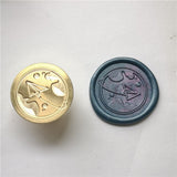 HULIANFU Wax Seal Stamp Retro Antique Sealing Wax Scrapbooking Stamps HEAD Wedding Decorative Metal Handle with love map Tree FLOWER ROSE