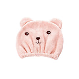 HULIANFU Quick Drying Microfiber Shower Cap Magic Hair Fast Drying Dryer Towel Bath Hat Dry Hair Cap Quick Drying Soft Turban Dry bonnet