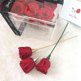 HULIANFU Plastic Flower Stem Arrangement Artificial Hlower Flower Head Accessory Branches Florist Crafts For Wedding Decor  Flower Pole