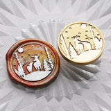 HULIANFU Sealing Wax Seal stamp Classic Diy Retro Metal Card making Wax seal Stamp Handcrafts Wedding Invitations Tools