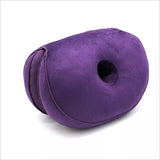 HULIANFU Seat Cushion Multifunctional Dual Comfort Memory Foam of Hip Lift Seat Cushion 8 Colour Beautiful Butt Latex Seat Cushion