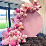 HULIANFU Macaron Balloons Garland Arch Rose Gold Confetti Ballon Wedding Birthday Baloon Birthday Party Decor Kids Baby Shower