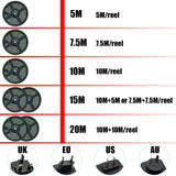 HULIANFU LED Light Strip Lights WIFI RGB 5050 Waterproof Night ligh Lighting Remote Ribbon 5M 10M 15M 20M String Tape Diode Background