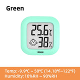 HULIANFU Mini LCD Digital Thermometer Hygrometer Indoor Room Electronic Temperature Humidity Meter Sensor Gauge Weather Station for Home