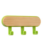 HULIANFU Self Adhesive Kitchen Wall Door Hook Key Holder Rack Towel Hanger Bathroom Rack Hooks Aluminum Multi-Purpose Storage Hooks