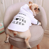 HULIANFU Pet Dog Bathrob Dog Pajamas Sleeping Clothes Soft Pet Bath Drying Towel Clothes for For Puppy Dogs Cats Coat Pet Accessories