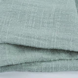 HULIANFU RU075C Popular Wedding Party baby shower decoration cotton gold blush pink dark green beige blue cheesecloth gauze table runner