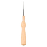 HULIANFU RORGETO Wool Felting Needles Awl Craft DIY Tools Solid Wooden Handle Holder Single and Multi Fine Needle for Creative Felting